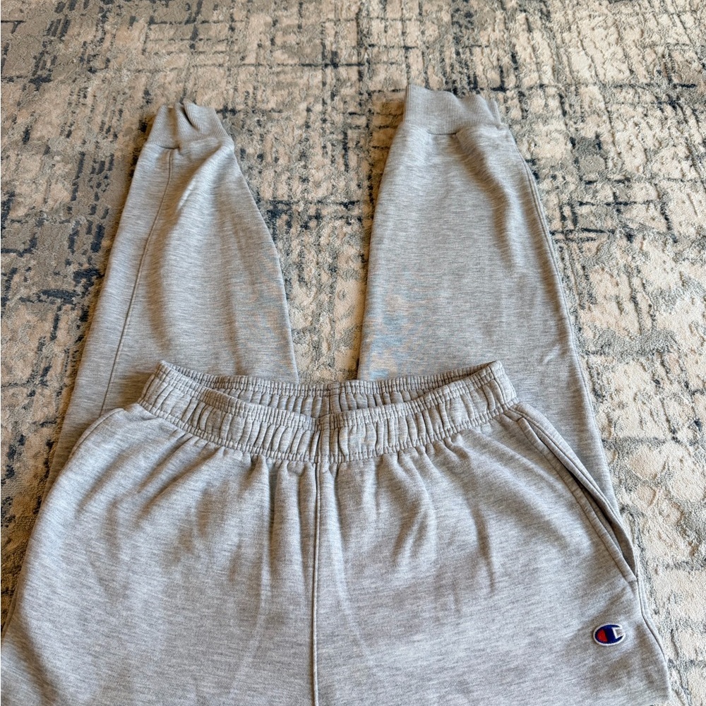 Champion Gray Joggers – Size Medium